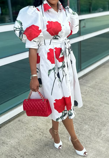 The Romantic Rose Dress