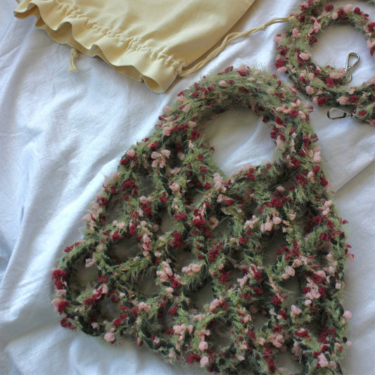 Flower Hand-woven Bag Handbag