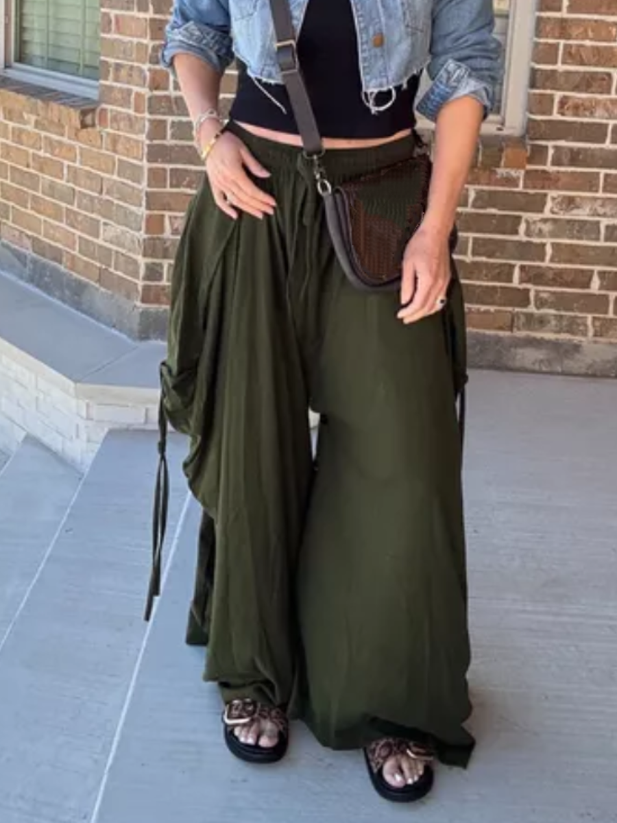 Comfy Wide-leg Pants