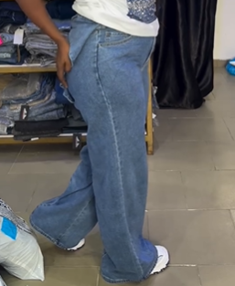 The Adoreee Back Bow Jeans