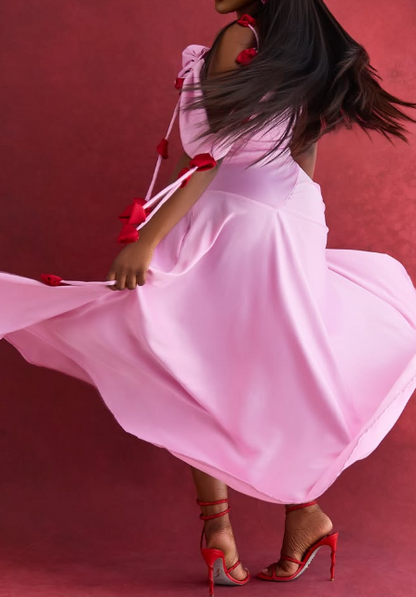 The One-shoulder Classy Dress For Events