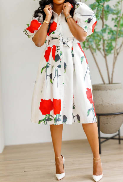 The Romantic Rose Dress