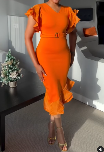 Chic Classy Irregular Dress