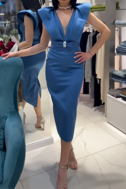 Classy Slim Occasion Dress