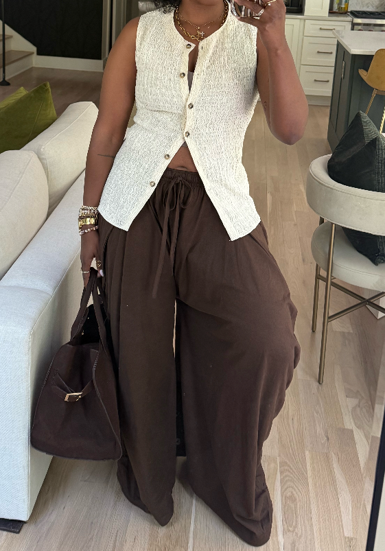 Comfy Wide-leg Pants