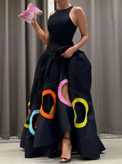 The Dazzle Maxi Black Dress