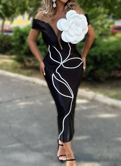 The Elegant Flower Occasion Dress