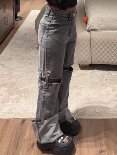 Fancy Detachable Jeans