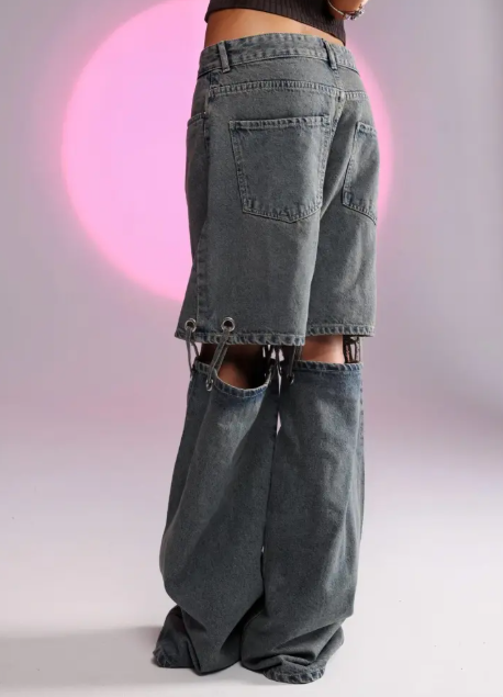 Fancy Detachable Jeans