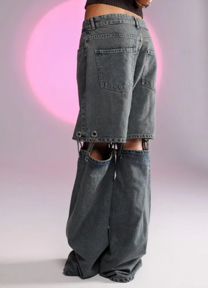 Fancy Detachable Jeans