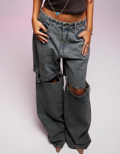 Fancy Detachable Jeans