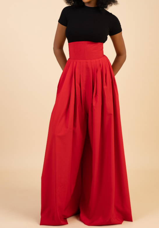 Powerful Wide-leg Pants