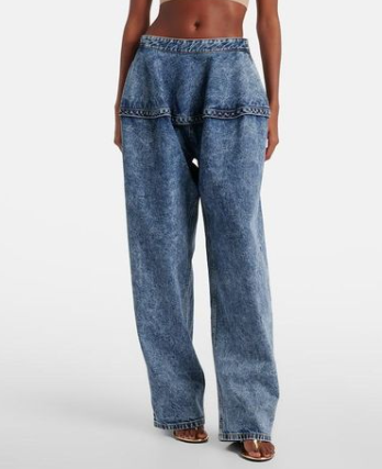 Chic Stitching Design Jeans