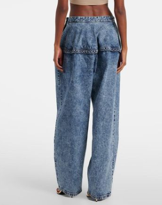 Chic Stitching Design Jeans