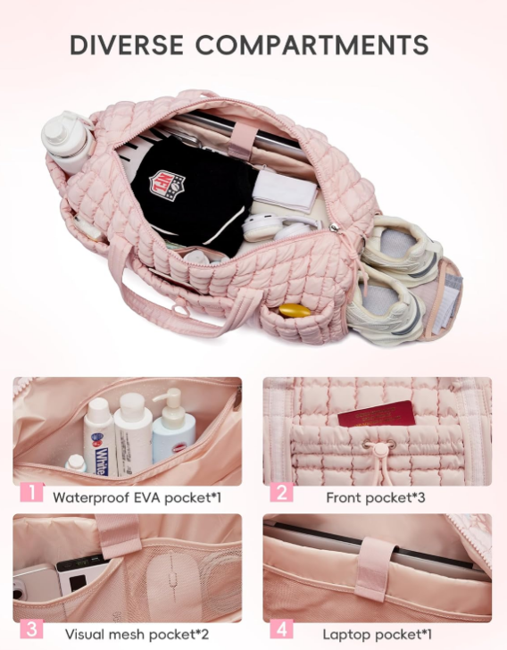 Convenient Puff Travel Bag