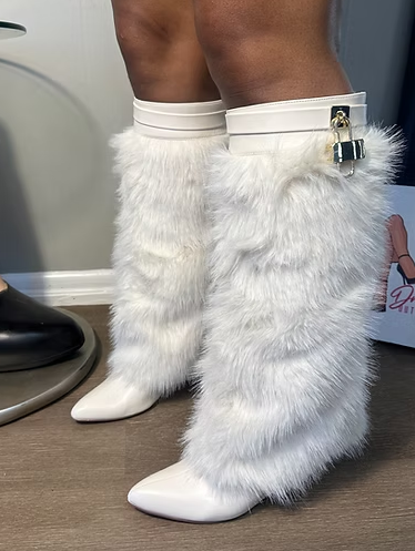 Fab Faux Fur Comfy Boots