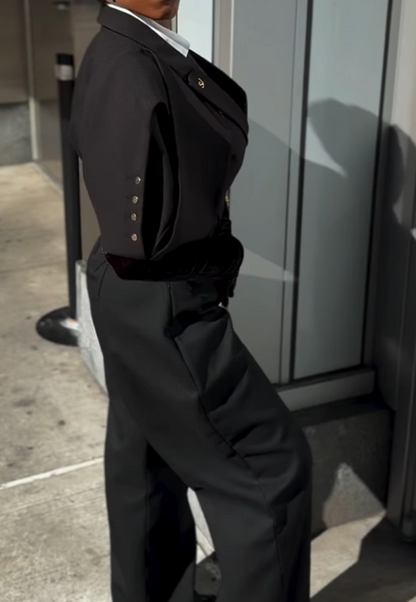 Fab Black Short Jacket