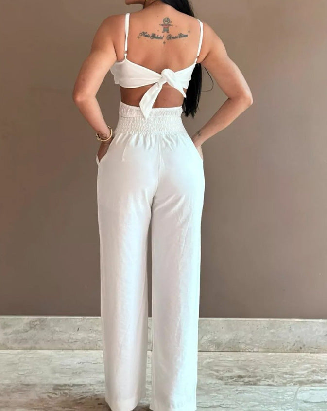 Elegant Flower Jumpsuit