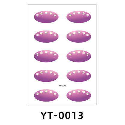 Party Eye Makeup Waterproof Sweat-proof Eye Shadow Stickers
