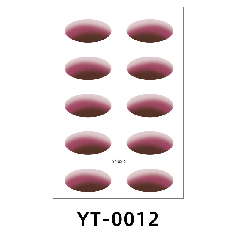 Party Eye Makeup Waterproof Sweat-proof Eye Shadow Stickers