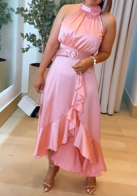 Classy Flowy Occasion Dress