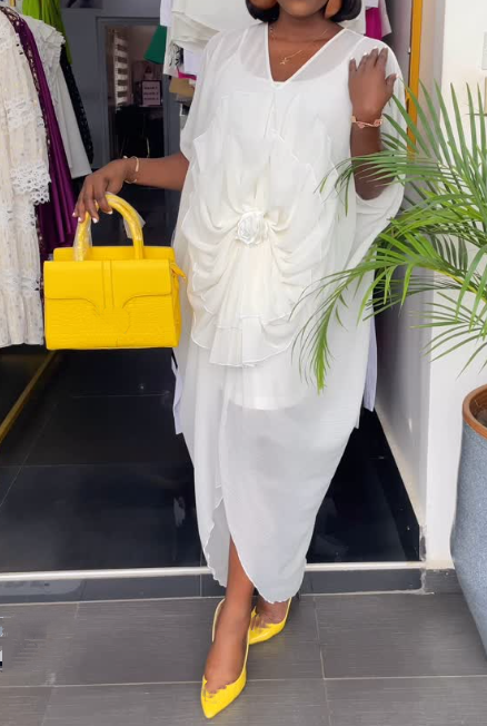 The Classy Flower Dress