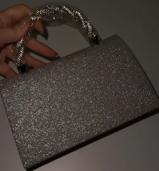 Sparkly Bow Handbag