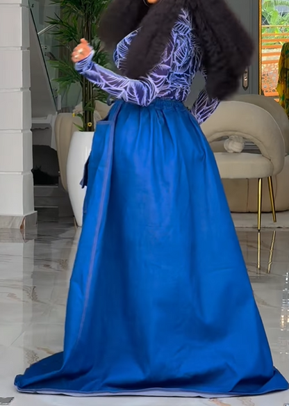 The Elastic Waist Cargo Skirt