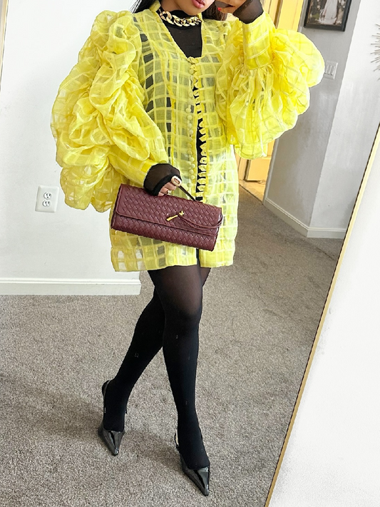 Fab Yellow Stylish Dress