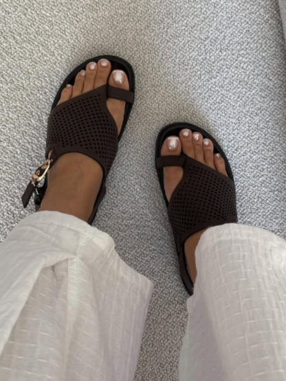 Woven Flat Sandals
